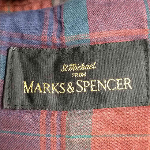 セントマイケル st.michael 英国製 st michael FROM MARKS&SPENCER オイルドコットンジャケット メンズ JPN:3