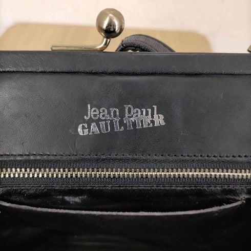 ジャンポールゴルチエ Jean Paul GAULTIER レザーがま口バッグ メンズ