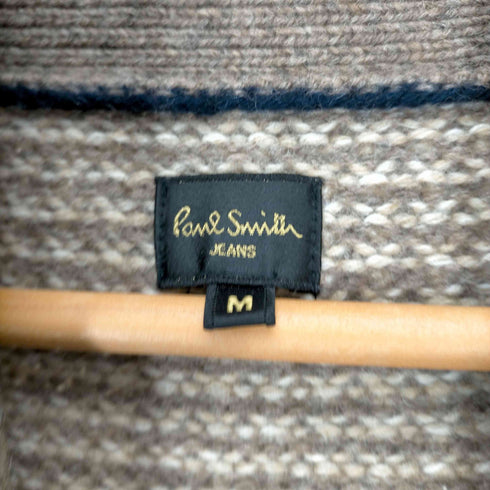 ポール・スミスジーンズ Paul Smith JEANS ショールカラ―ウールカーディガン メンズ JPN:M