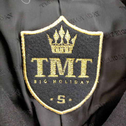 ティーエムティービッグホリデー TMT Bigholiday ロゴワッペンショートピーコート メンズ JPN:S
