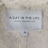アデイインザライフユナイテッドアローズ A day in the life UNITED ARROWS フェイクムートン フーディーコート レディース JPN:36