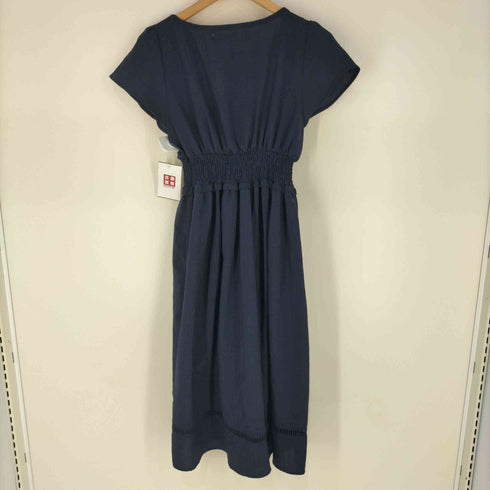 トッコクローゼット tocco closet フロントボタンスクエアネックフレアワンピース レディース JPN:M