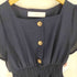 トッコクローゼット tocco closet フロントボタンスクエアネックフレアワンピース レディース JPN:M