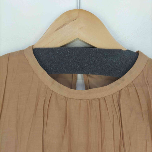 ユナイテッドアローズグリーンレーベルリラクシング UNITED ARROWS green label relaxing FFC プリーツカコウ マキシ ワンピース レディース