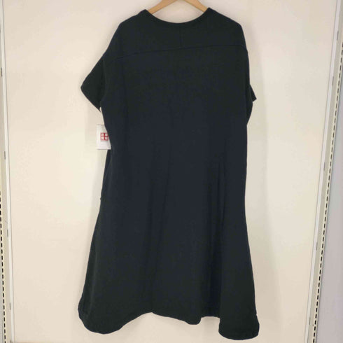 レギュレーション ヨウジヤマモト REGULATION Yohji Yamamoto 裏起毛スウェット半袖ワンピース レディース JPN:2