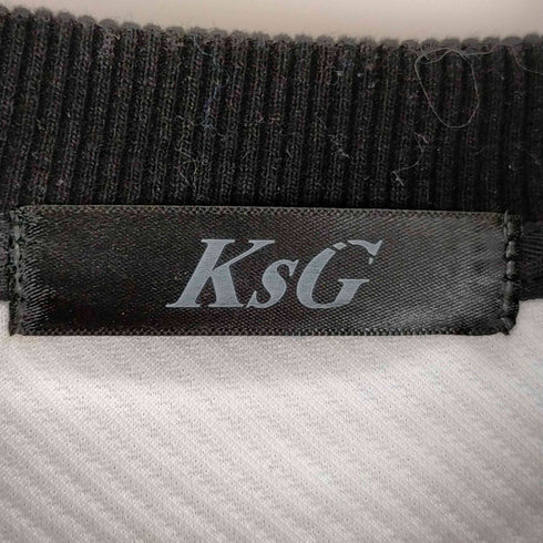KsG マルチジップ ーバーサイズプルオーバー レディース FREE