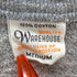 ウェアハウス WAREHOUSE 日本製 長袖 ヘンリーネックTシャツ 霜降り メンズ import:M