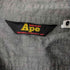アベイシングエイプ A BATHING APE 2ポケットバックデザインコットンシャツ メンズ JPN:L