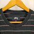 ステューシー Stussy 00S ロゴ刺繍 ボーダーTシャツ S/S メンズ import:S