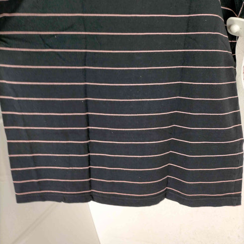 ステューシー Stussy 00S ロゴ刺繍 ボーダーTシャツ S/S メンズ import:S
