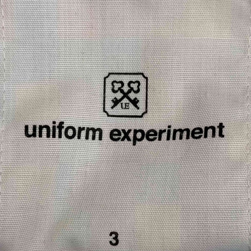 ユニフォームエクスペリメント uniform experiment カラーチャート 3Bテーラードジャケット メンズ 3