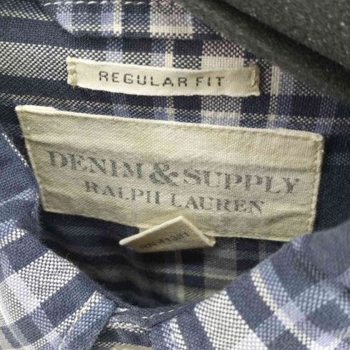 デニムアンドサプライ ラルフローレン DENIM & SUPPLY RALPH LAUREN REGULAR FIT BD L/S シャツ メンズ import:M