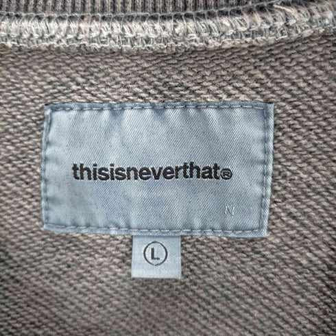 ディスイズネバーザット THIS IS NEVER THAT 22SS SP-Logo French Terry Sweatshirt メンズ import:L