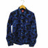 アベイシングエイプ A BATHING APE 迷彩ブルーシャツ カモフラージュ メンズ JPN:M