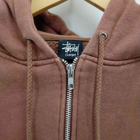ステューシー Stussy 00s 8ボール コットンジップアップパーカー ジップアップフーディ メンズ JPN:L