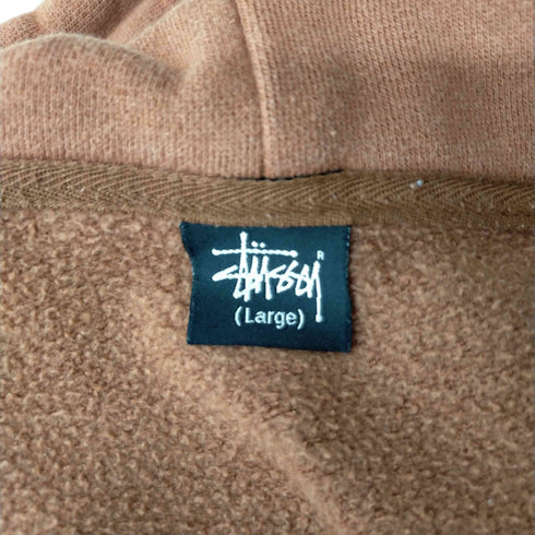 ステューシー Stussy 00s 8ボール コットンジップアップパーカー ジップアップフーディ メンズ JPN:L