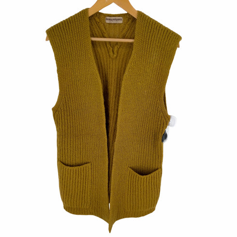 イッセイミヤケ ISSEY MIYAKE 70s オールスタイルタグ ボタンレスウールニットベスト メンズ