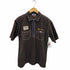ステューシー Stussy ハーフジップストライプワークシャツ メンズ L
