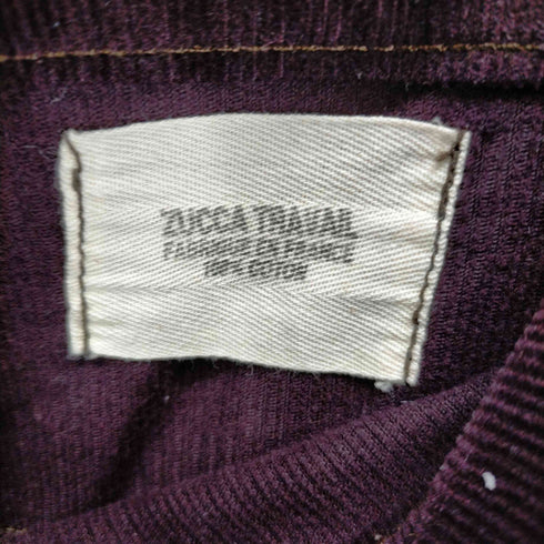 ズッカ ZUCCa ZUCCA TRAIVAL 00S 立体裁断コーデュロイパンツ メンズ JPN:1