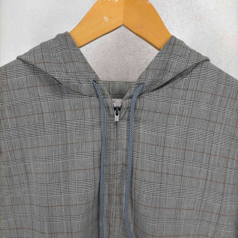 マークジェイコブスルック MARC JACOBS LOOK グレンチェックジップアップフーデッドブルゾン メンズ JPN:4