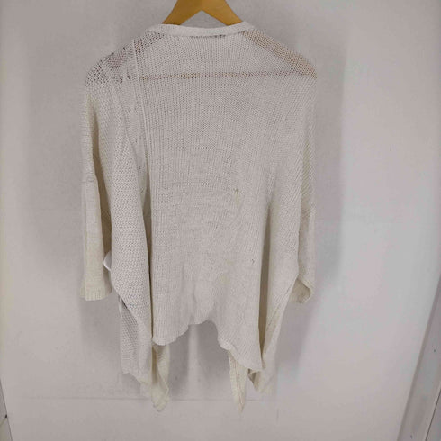 イッセイミヤケ ISSEY MIYAKE 80S 筆タグ コットンドレープカーディガン レディース