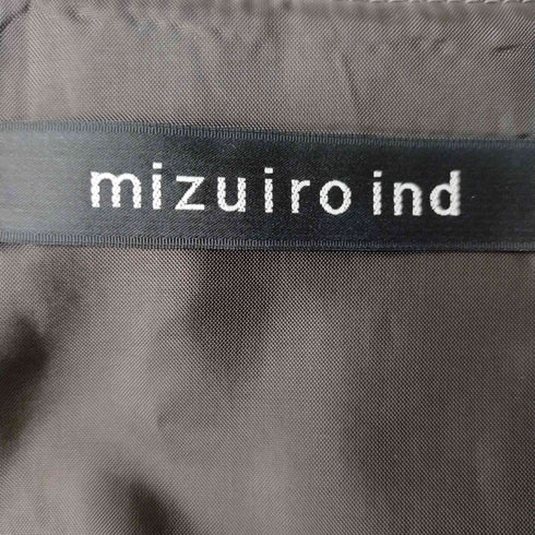ミズイロインド mizuiro ind ディープVネックワイドベスト レディース