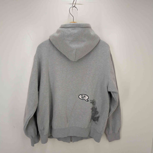 ステューシー Stussy big meatyプリント ジップアップパーカー メンズ L