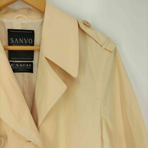 サンヨー SANYO ESMAX ポリコットントレンチコート レディース 7AR