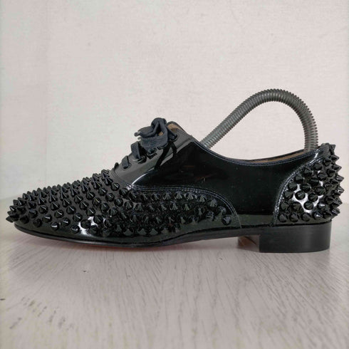 クリスチャンルブタン CHRISTIAN LOUBOUTIN スタッズ エナメルドレスシューズ レディース 37 1/2