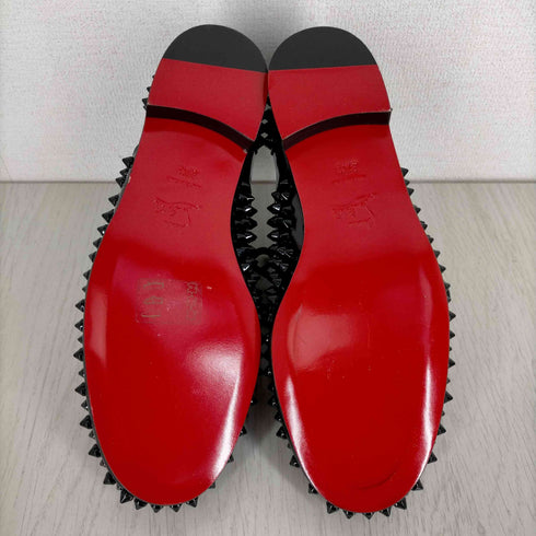 クリスチャンルブタン CHRISTIAN LOUBOUTIN スタッズ エナメルドレスシューズ レディース 37 1/2