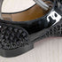 クリスチャンルブタン CHRISTIAN LOUBOUTIN スタッズ エナメルドレスシューズ レディース 37 1/2