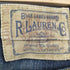ラルフローレン RALPH LAUREN BLUE LABEL ダメージ加工 ボタンフライ デニム タイトスカート レディース 7