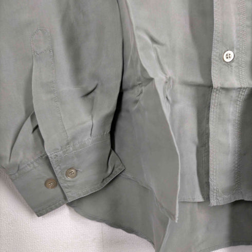 YICK LEE レギュラーカラーシルクシャツ メンズ JPN:L
