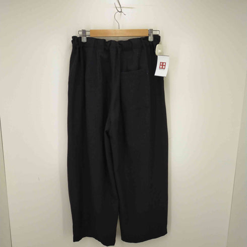 ミズイロインド mizuiro ind タック ワイドパンツ イージーパンツ レディース