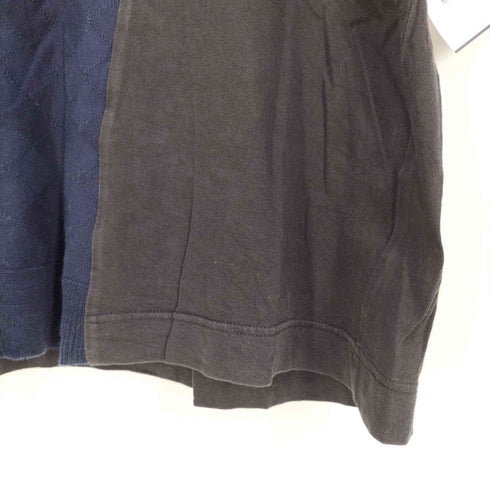 コムデギャルソンシャツ COMME des GARCONS SHIRT フランス製 異素材切替 クルーネックTシャツ メンズ JPN:S