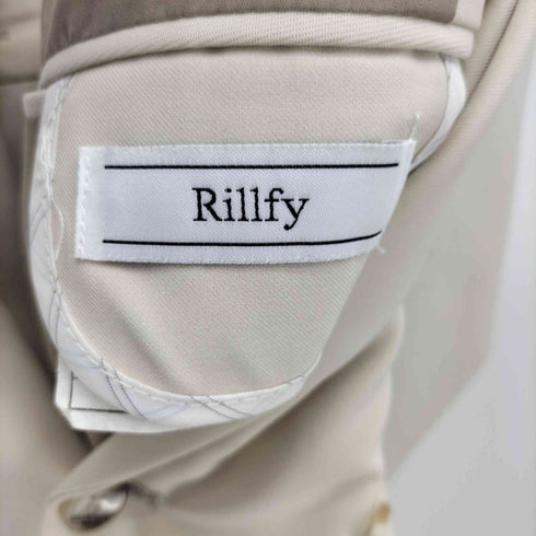 リルフィー Rillfy ダブルボタン テーラードジャケット 2タック スラックスパンツ メンズ import:L