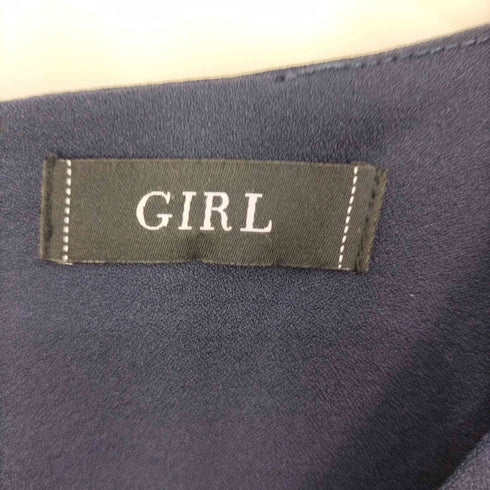 ガール GIRL フレアスリットスリーブワンピース レディース JPN:L