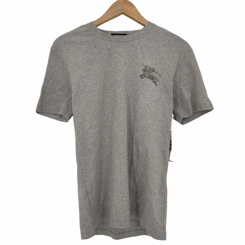 バーバリーブラックレーベル BURBERRY BLACK LABEL ストーン装飾 ロゴクルーネックTシャツ レディース 2