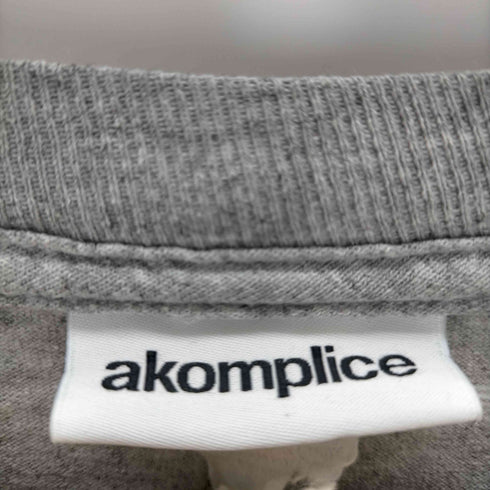 アコンプ ライス AKOMPLICE ak.プリント 半袖カットソー メンズ