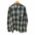 キャルトップ CALTOP 00S USA製 L/S PLAID SHIRT オンブレ チェック ネルシャツ メンズ import:L