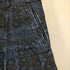 ブラックコムデギャルソン BLACK COMME des GARCONS AD2009 総柄 デニムサルエルパンツ メンズ JPN:XS