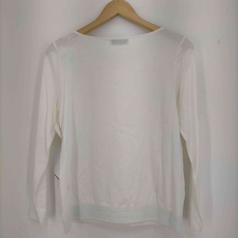 ユナイテッドアローズグリーンレーベルリラクシング UNITED ARROWS green label relaxing D ランダムプリーツ ロングスリーブカットソー レディース