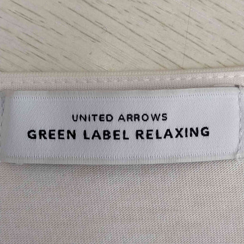 ユナイテッドアローズグリーンレーベルリラクシング UNITED ARROWS green label relaxing D ランダムプリーツ ロングスリーブカットソー レディース