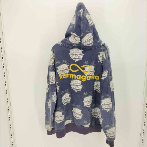 マインドシーカー Mindseeker SWEAT HOODIE 総柄 スウェット フーディー パーカー メンズ JPN:XL
