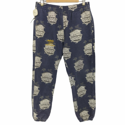 マインドシーカー Mindseeker SWEAT PANTS 総柄 スウェット イージー パンツ メンズ JPN:XL