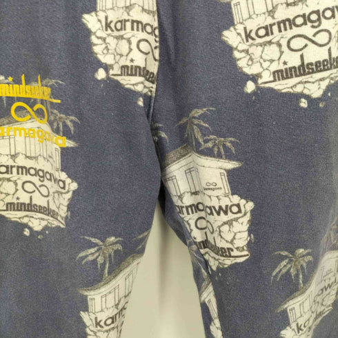 マインドシーカー Mindseeker SWEAT PANTS 総柄 スウェット イージー パンツ メンズ JPN:XL