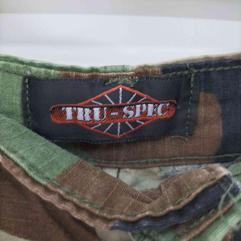 トゥルースペック TRU SPEC ウッドランドカモ リップストップ B.D.U カーゴパンツ メンズ MEDIUM - REGULAR