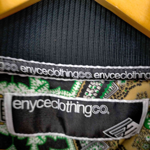 エニーチェ enyce enyce clothing co 総柄ハイネックトラックジャケット メンズ 3XL