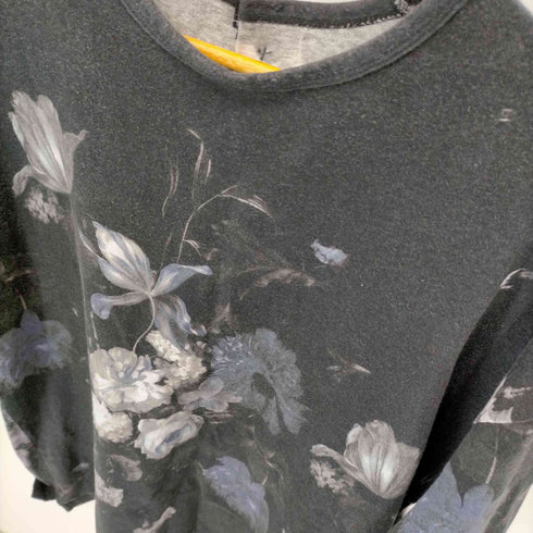 ラッドミュージシャン LAD MUSICIAN SUPER BIG T-SHIRT 14/1 T-CLOTH INKJET FLOWER メンズ