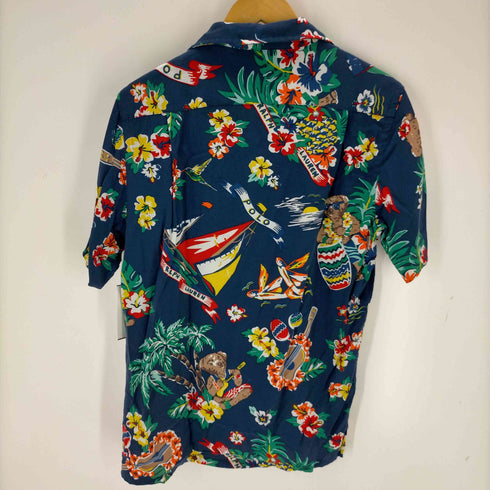 ポロラルフローレン POLO RALPH LAUREN レーヨン ポロベア アロハシャツ メンズ JPN:S